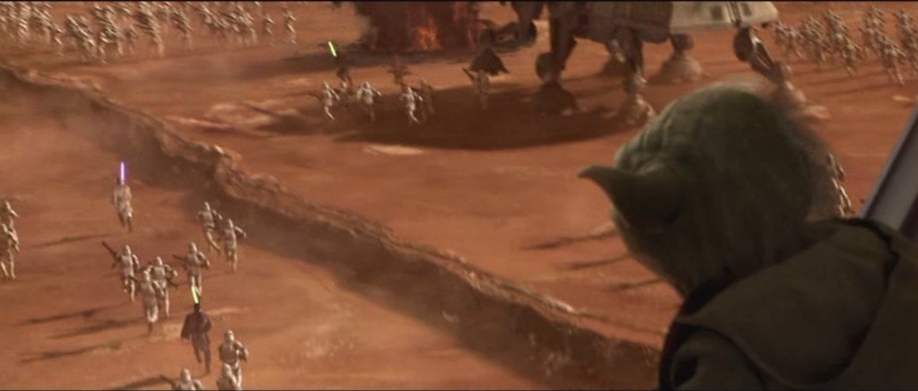 egy Jedi Mester optimális körülmények közt 9 embert tudott megvédeni fénykardjával egy formáció élére állva, mintegy egyszemélyes védőpajzsként